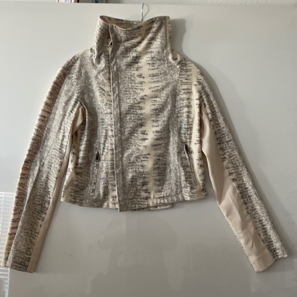 Georgie Intermix Python Snake Skin Print Faux Sue… - image 2